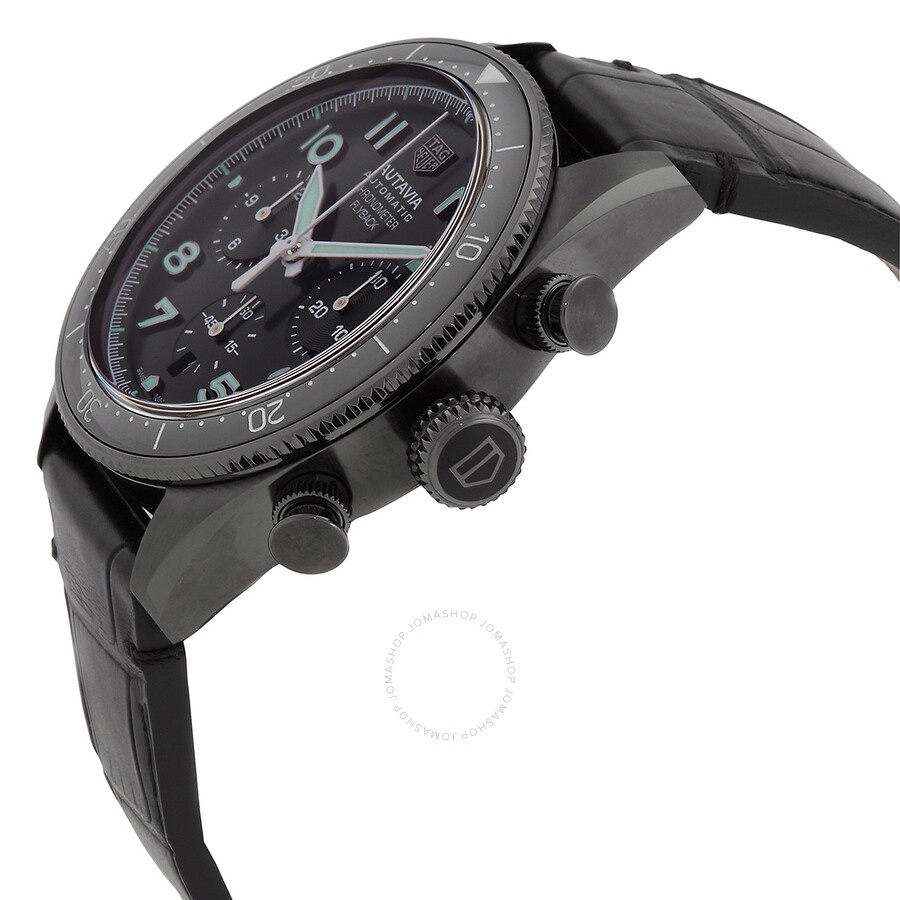 Pre-owned Tag Heuer Autavia Chronograph Automatic Black Dial Men's Watch CBE511C.FC8280 - 2