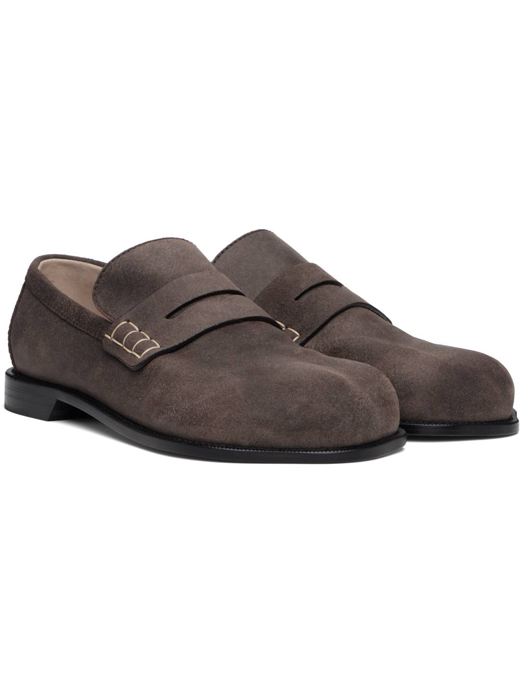 Brown Paw Loafers - 4