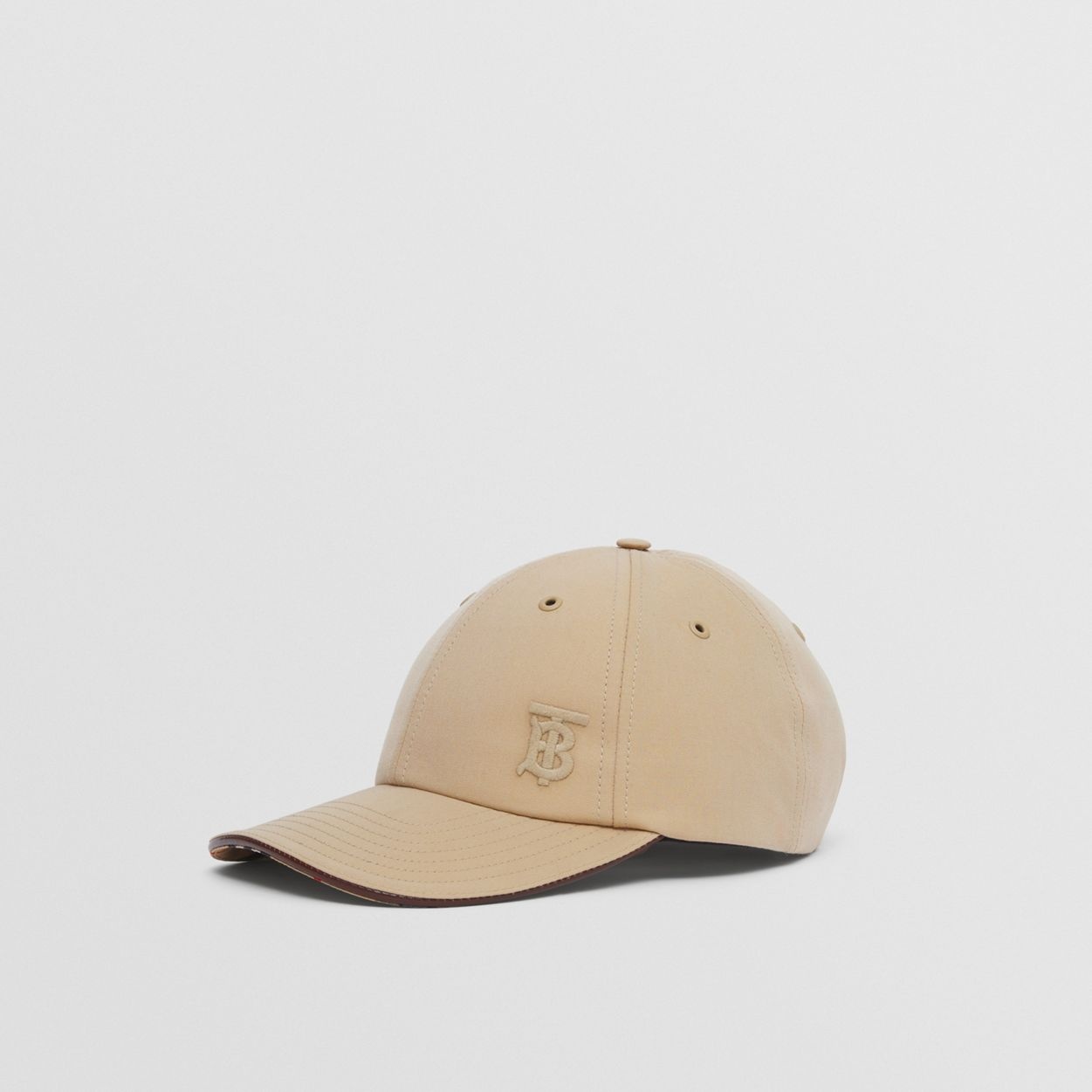 Monogram Motif Cotton Gabardine Baseball Cap - 6