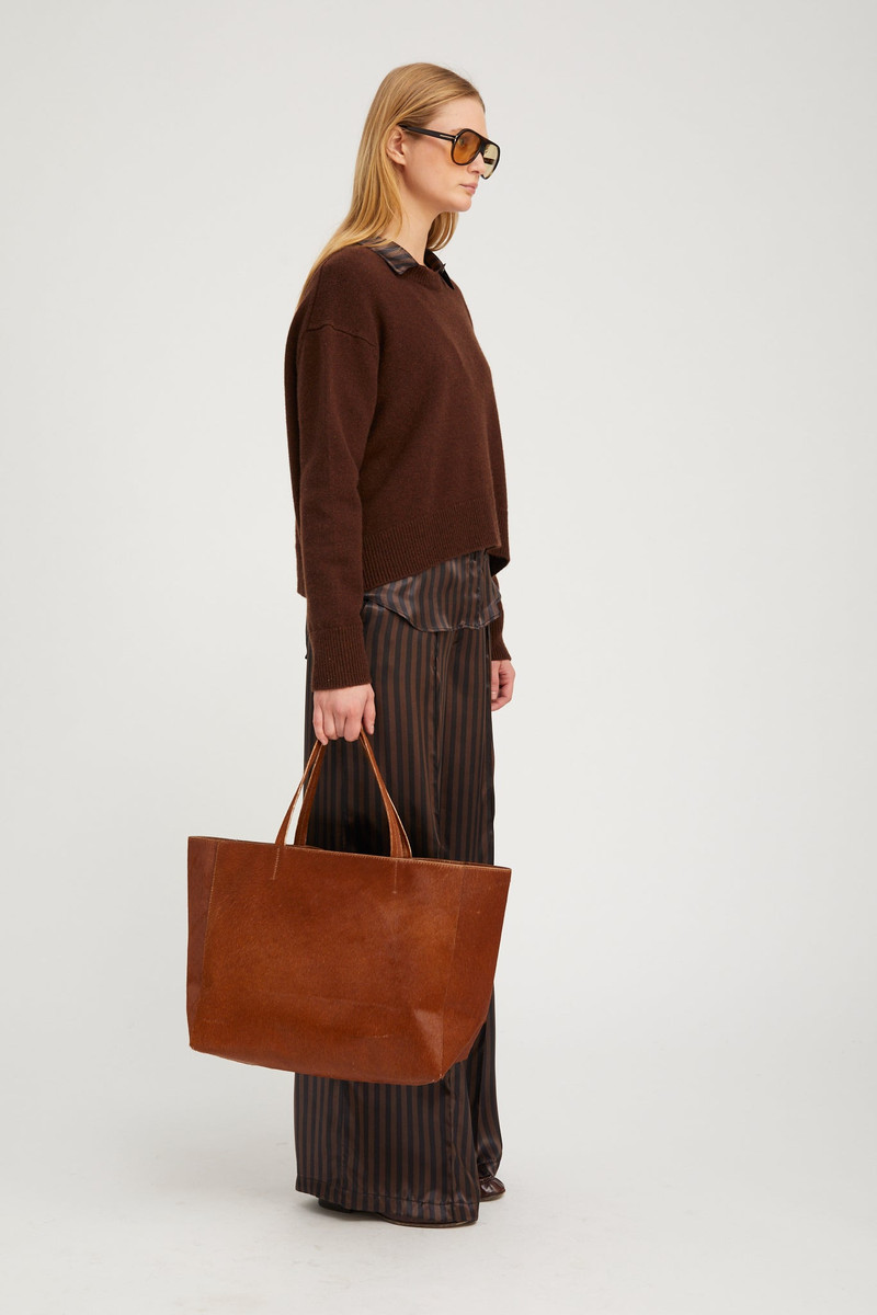 SPRWMN AMERICANO CASHMERE BOXY SWEATER outlook