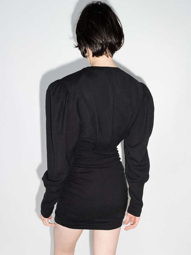 Stella ruched mini dress 3