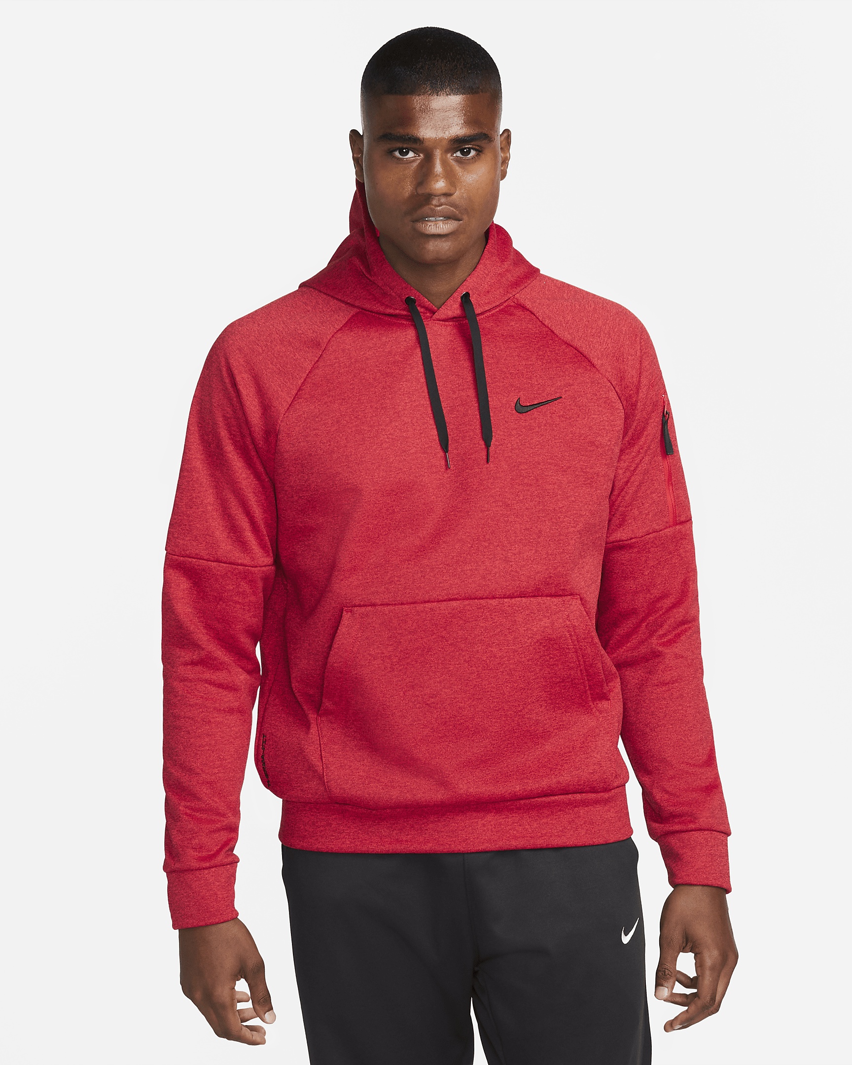 Nike Therma Men's Therma-FIT Hooded Fitness Pullover - 1