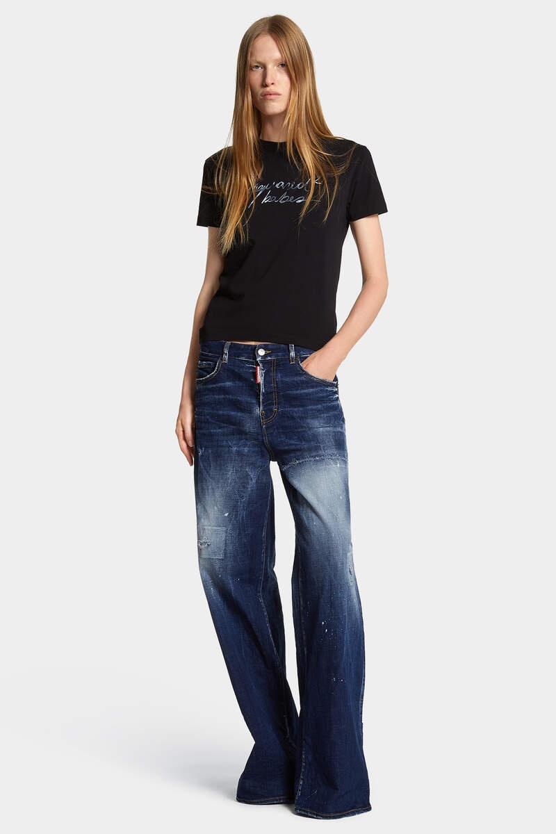 WASH JUST RIGHT FIT DSQUARED2 BABES T-SHIRT - 6