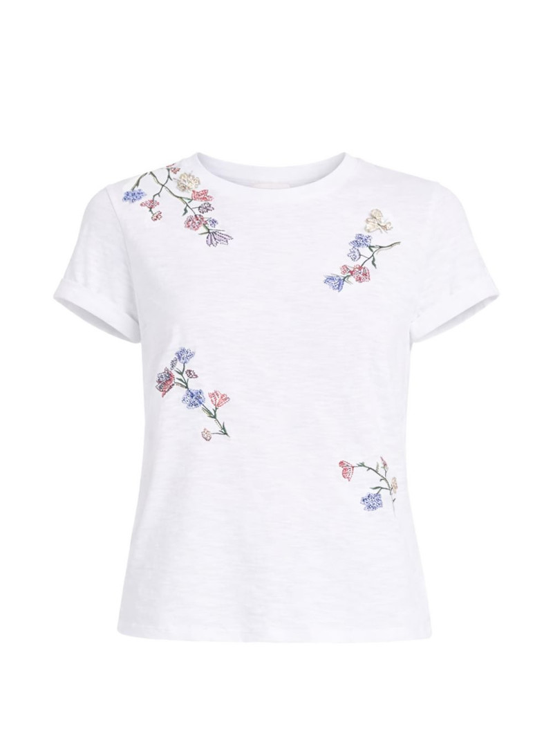 floral whispering vines bree T-shirt 1