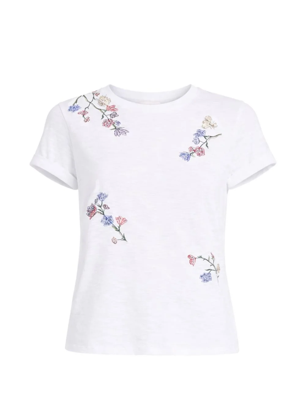 floral whispering vines bree T-shirt - 1