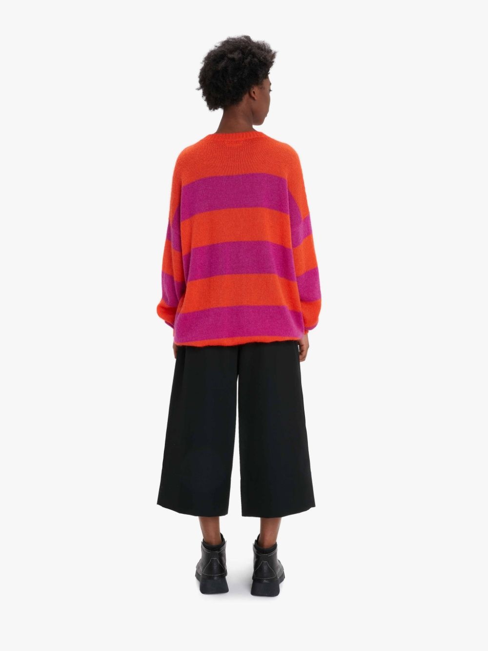 STRIPED PATCHPOCKET CREWNECK JUMPER - 4