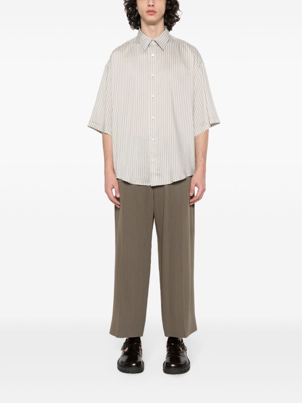 Ami de Coeur monogram-motif shirt - 3
