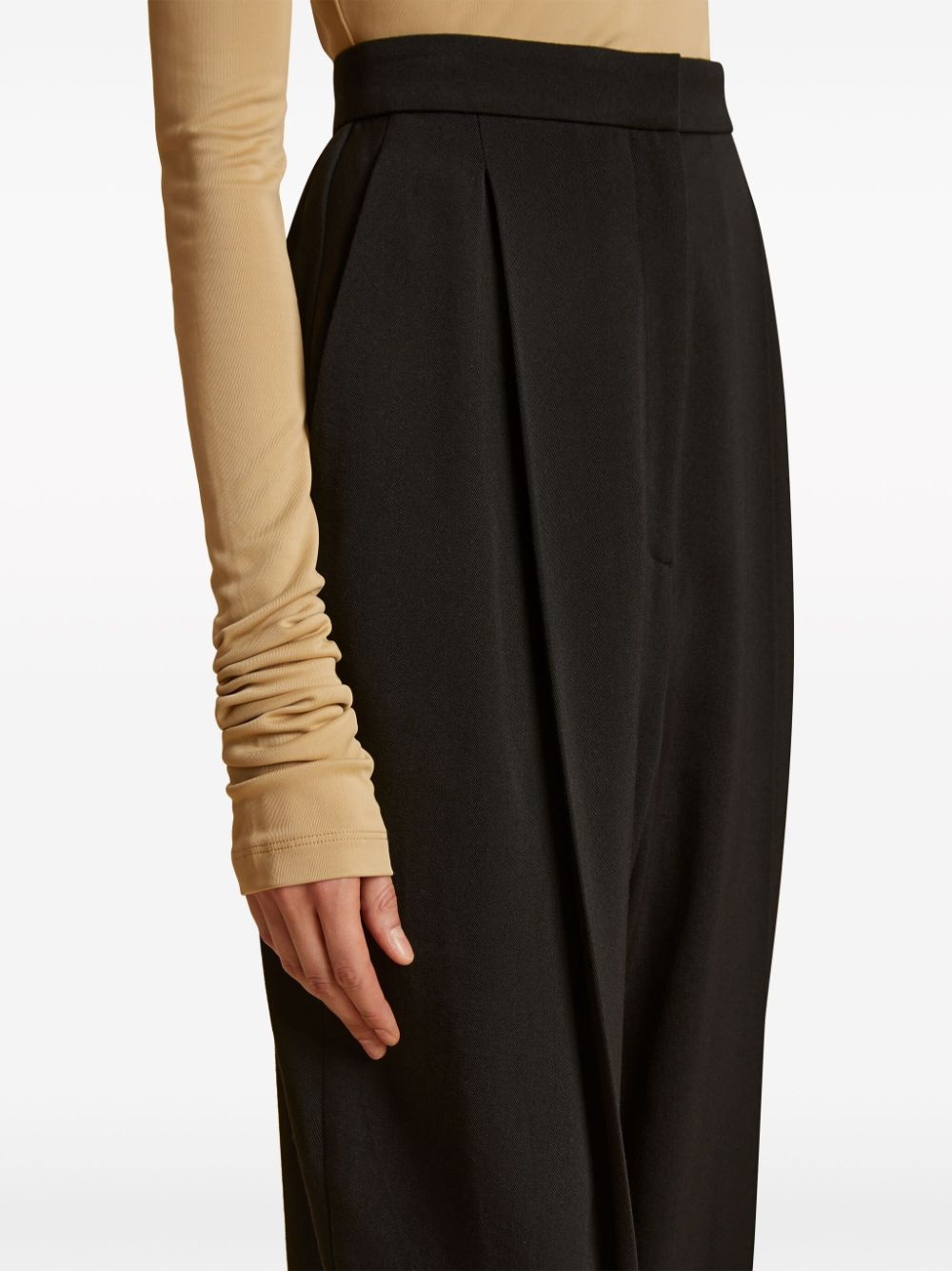 Ashford pleated high-waisted trousers - 10