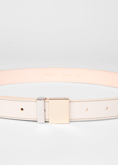 Paul Smith Leather Topstitch Belt outlook