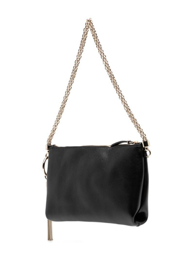 JIMMY CHOO Callie leather shoulder bag outlook