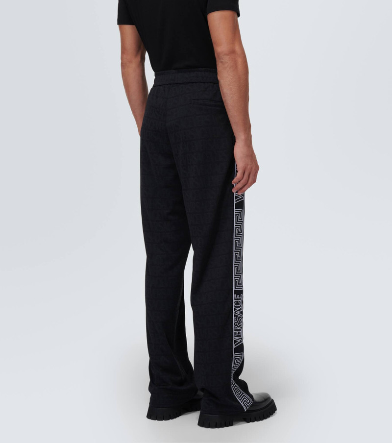 Versace Allover jacquard sweatpants 4