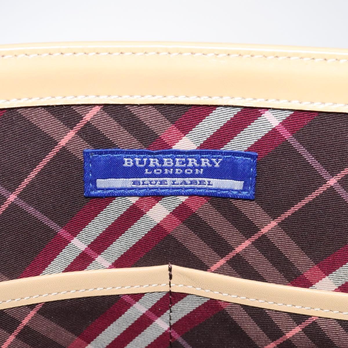 Burberry Blue Label Tote Bag Canvas Beige - 15