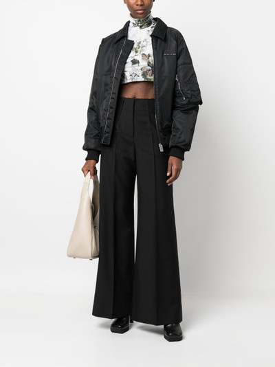 Givenchy high-waisted flare-leg trousers outlook