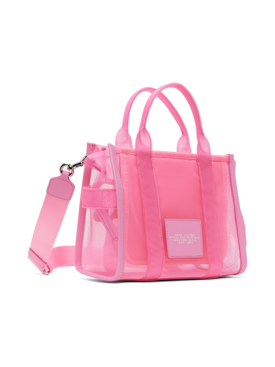 Pink 'The Mesh Small' Tote - 3