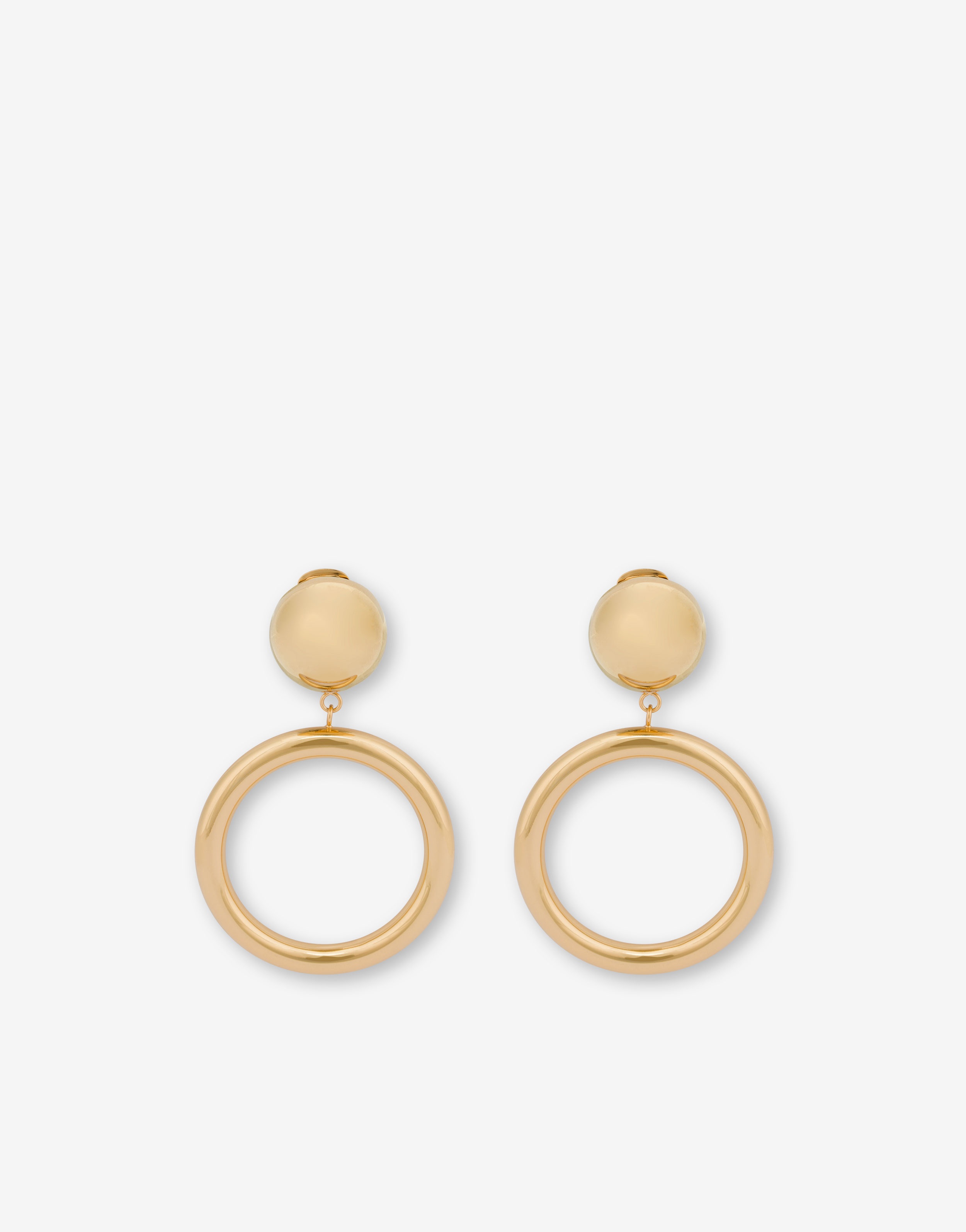 DROP EARRINGS WITH CIRCLES - 1