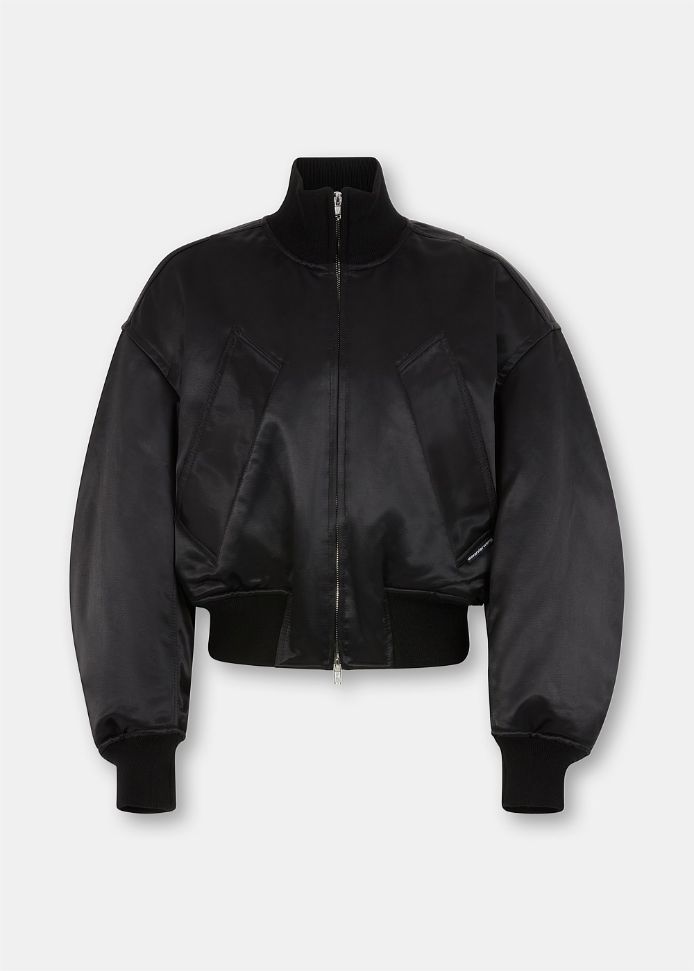 Black Bomber Jacket - 1