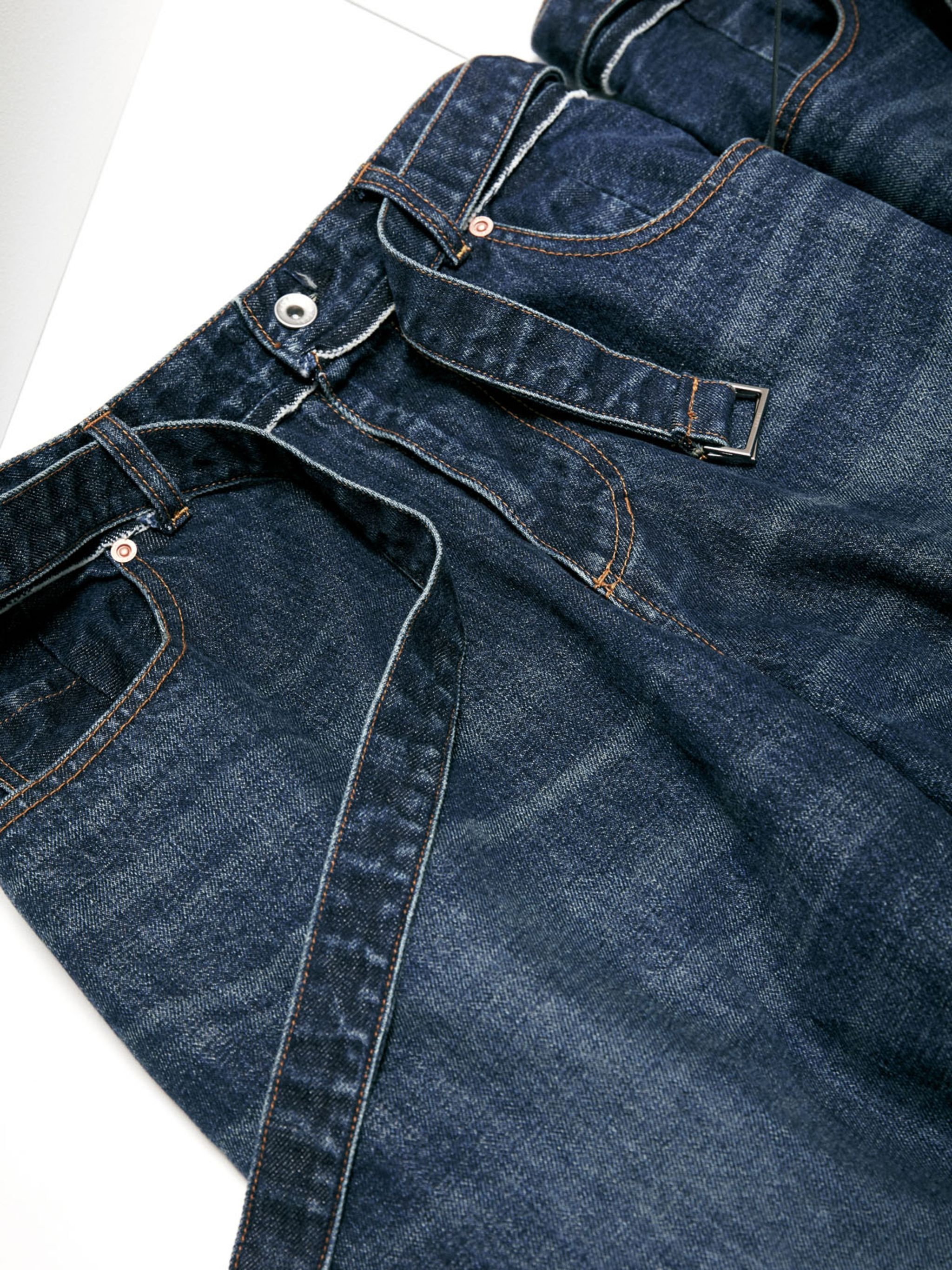 sacai Wide Denim Pants サイズ0 SACAI / ワイドデニムパンツ｜ESTNATION ONLINE STORE
