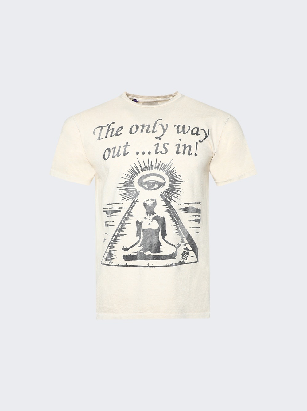 Only Way Out Tee Antique White - 1