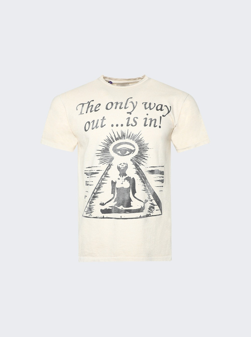 Only Way Out Tee Antique White - 1