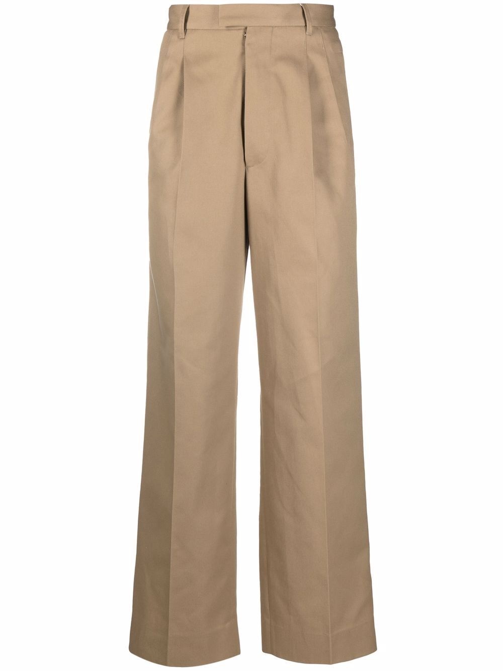 wide-leg tailored trousers - 1