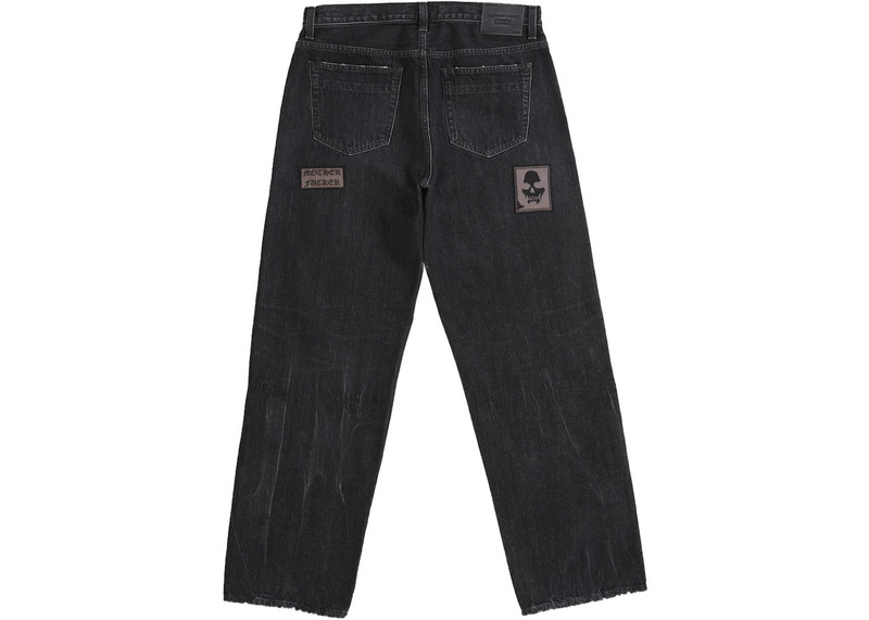Supreme Supreme Number (N)ine Patches Loose Fit Jean Black outlook