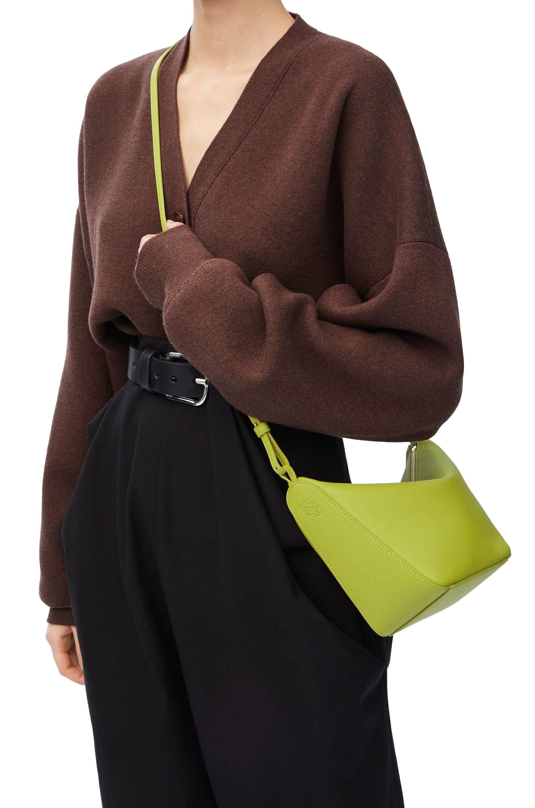 Mini Hammock Hobo bag in classic calfskin - 3