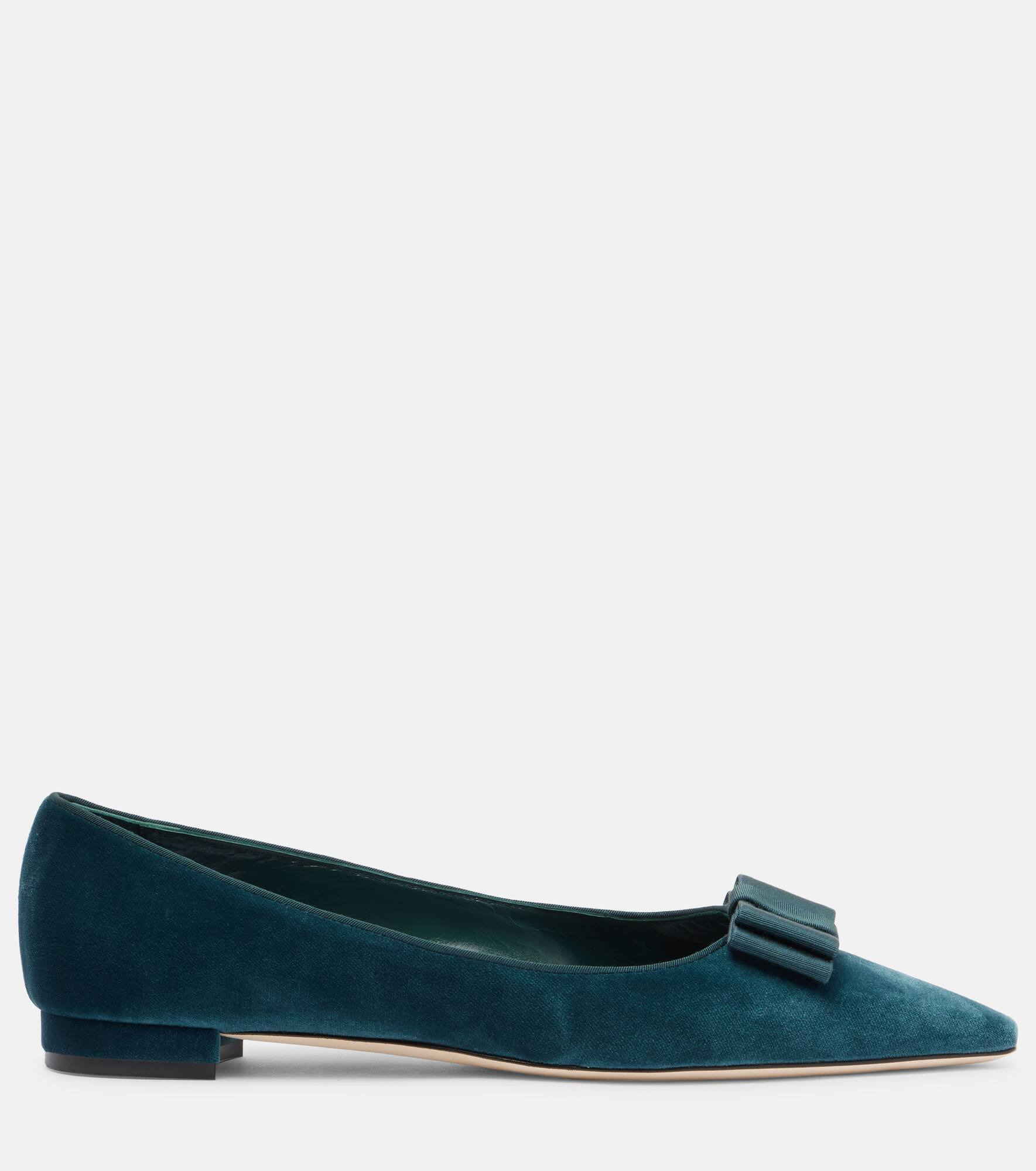 Reador velvet ballet flats - 4