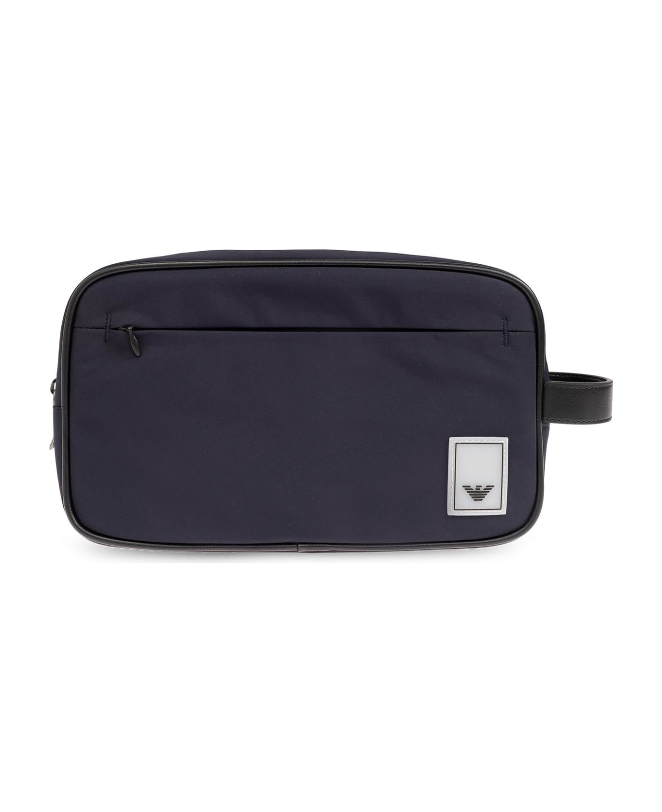 Emporio Armani Wash Bag With Logo - 1