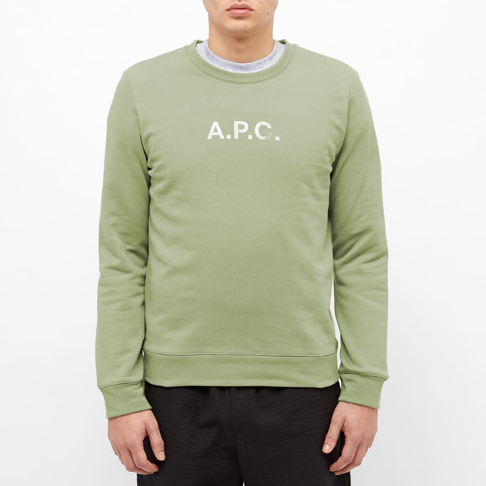 A.P.C. Stamp Logo Sweat - END. Exclusive - 3