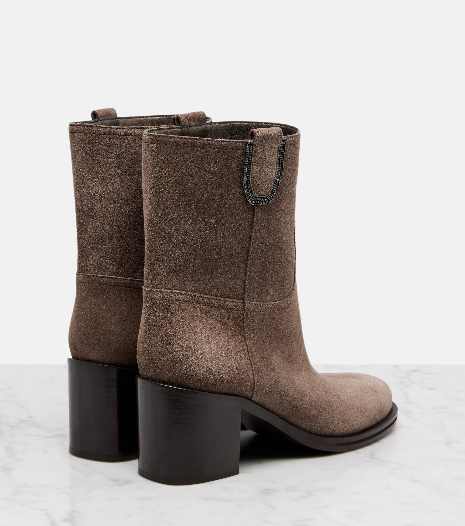 Suede ankle boots - 2