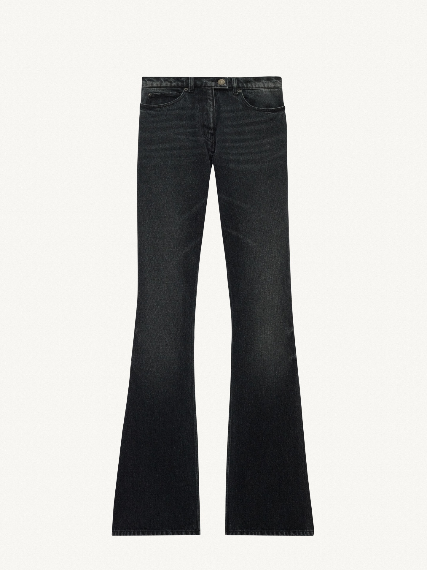 5 POCKET DENIM BOOTCUT TROUSERS - 1