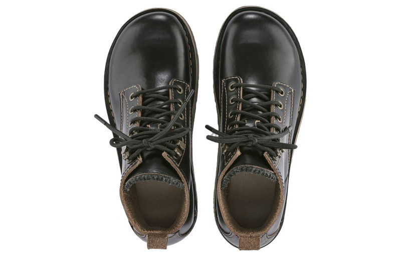 BIRKENSTOCK (WMNS) Birkenstock Birmingham Lace Women Natural Leather Oiled Narrow Fit 'Black' 1023695 outlook