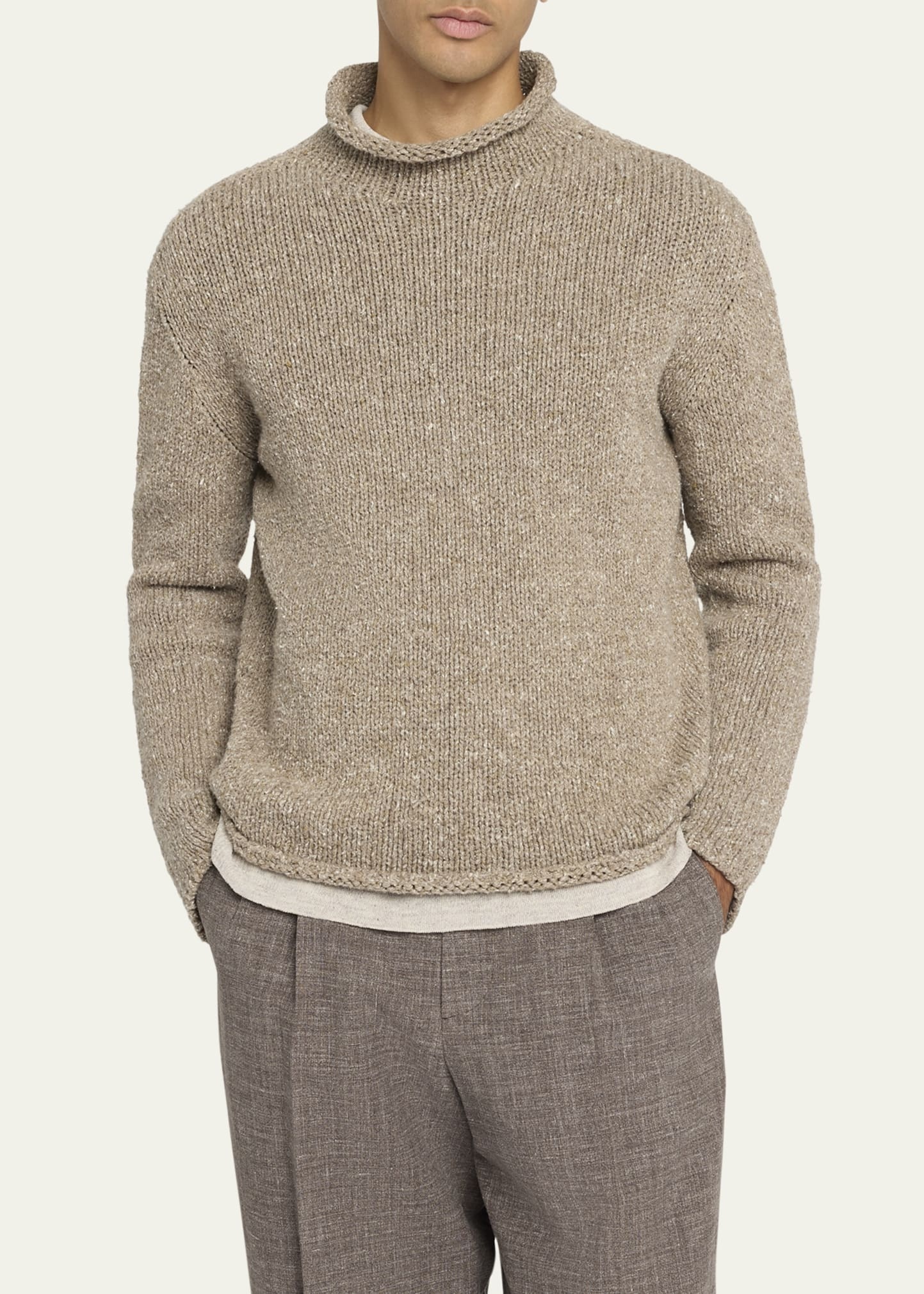 Men's Ryoko Roll-Neck Sweater - 4