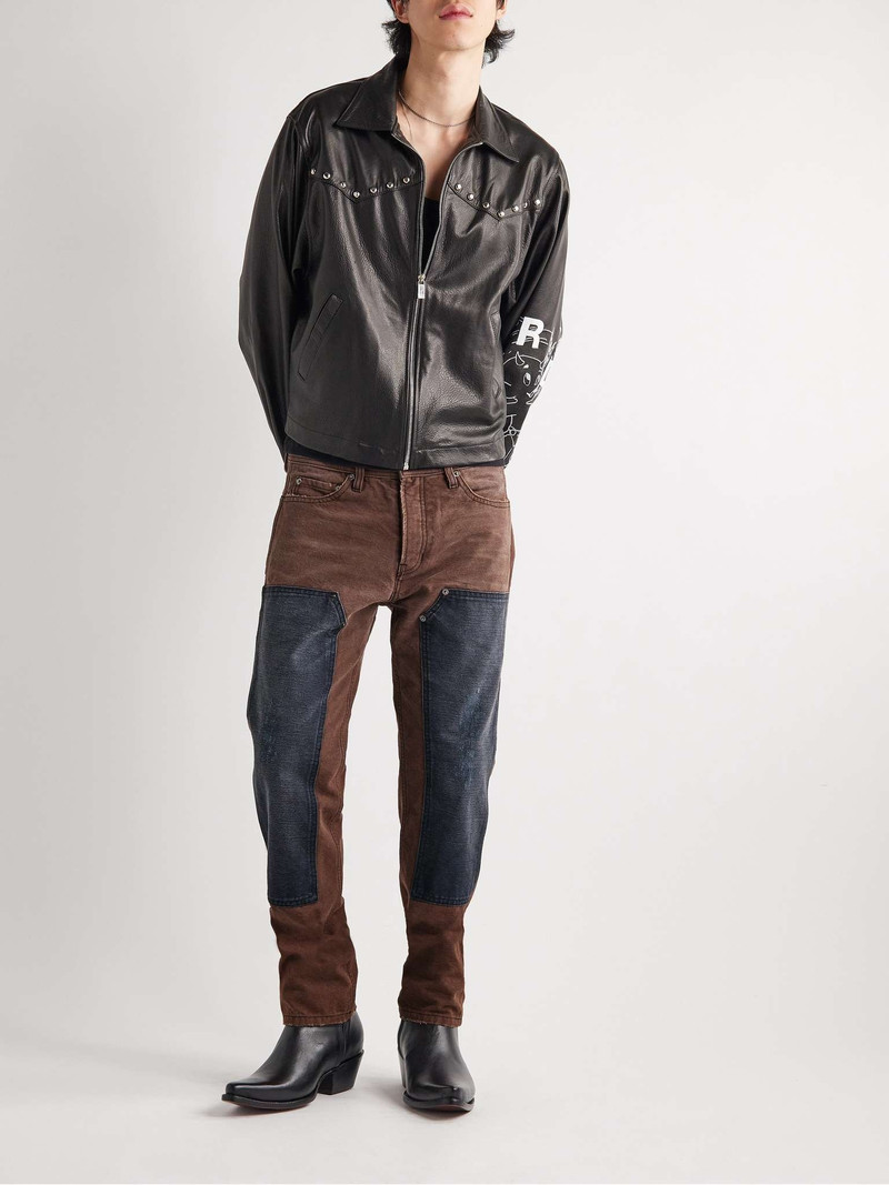Enfants Riches Déprimés Slim-Fit Distressed Panelled Jeans outlook