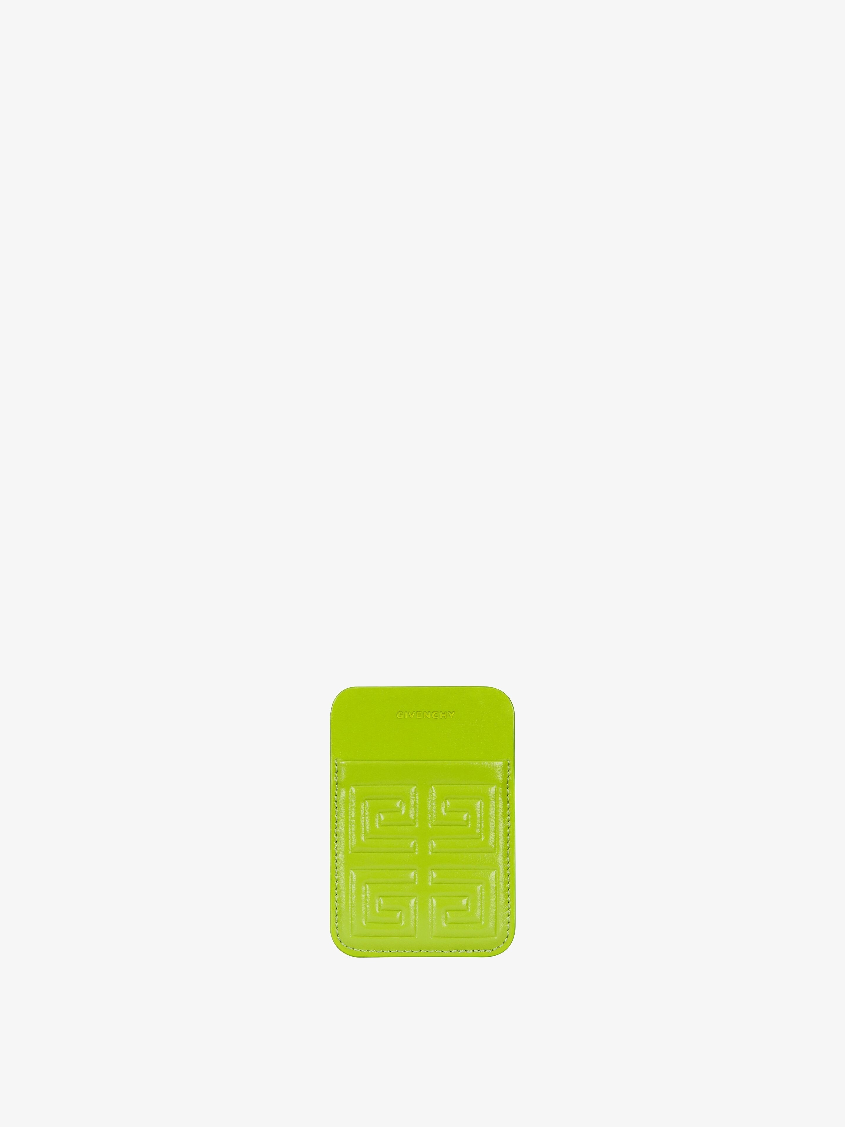 4G IPHONE MAGNETIC CARD HOLDER IN BOX LEATHER - 2