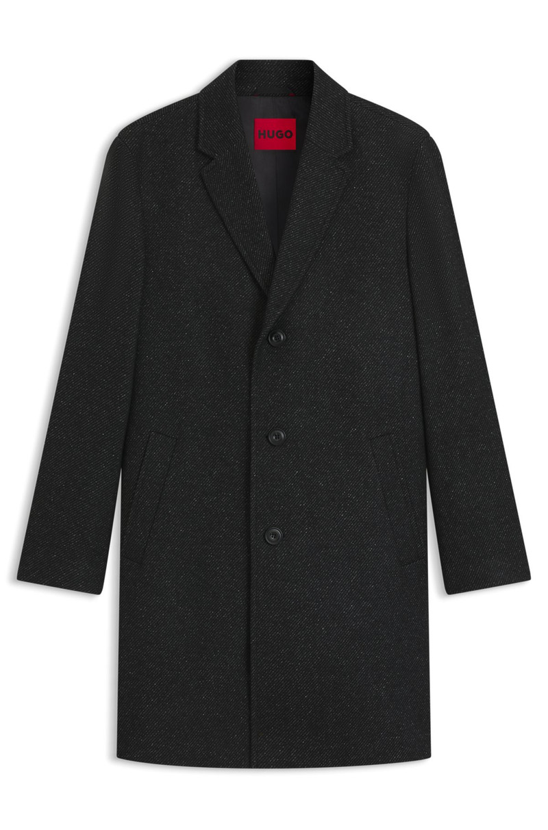 REGULAR-FIT COAT IN CAVALRY TWILL 1