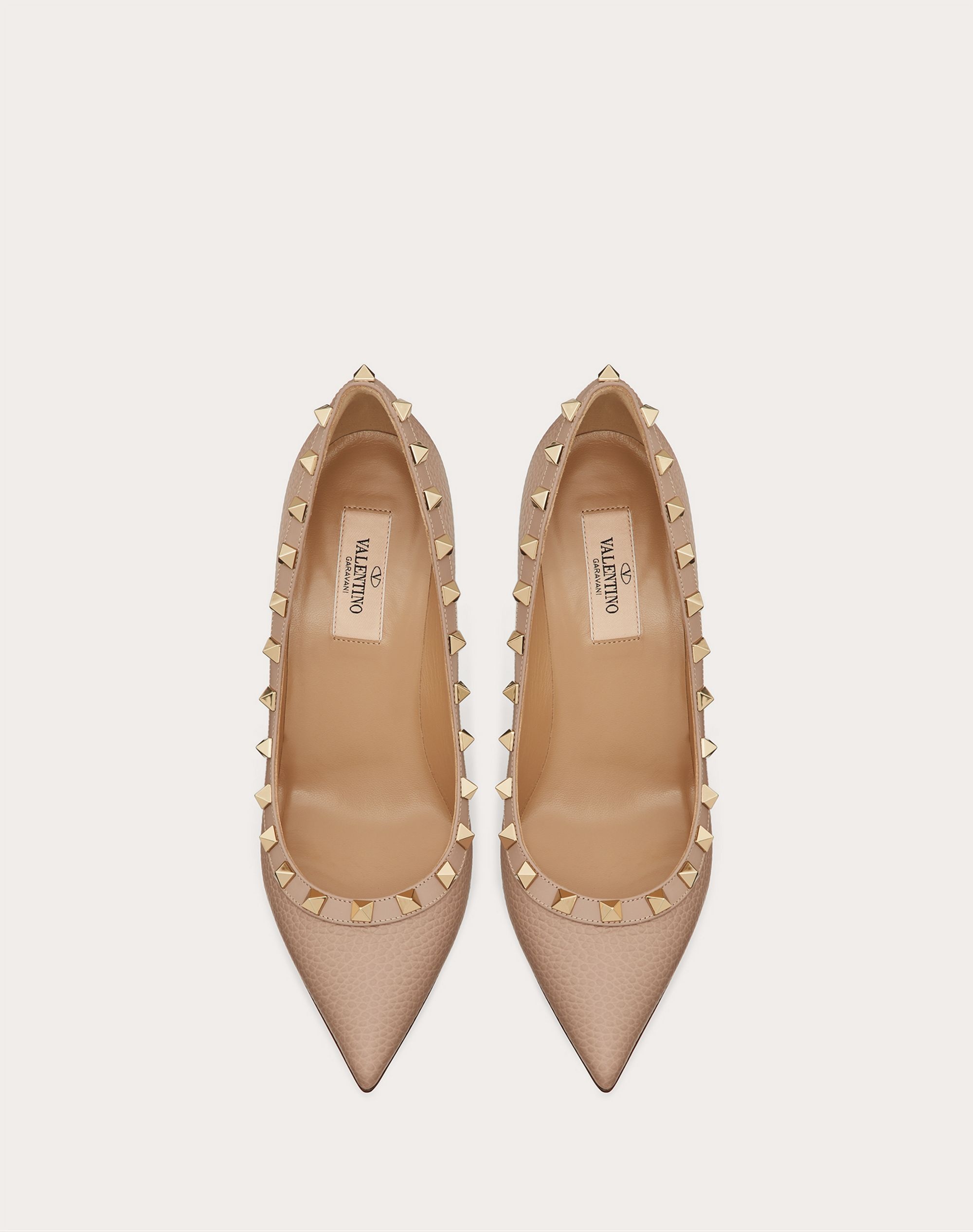 Rockstud Grainy Leather Pump 85 mm - 4