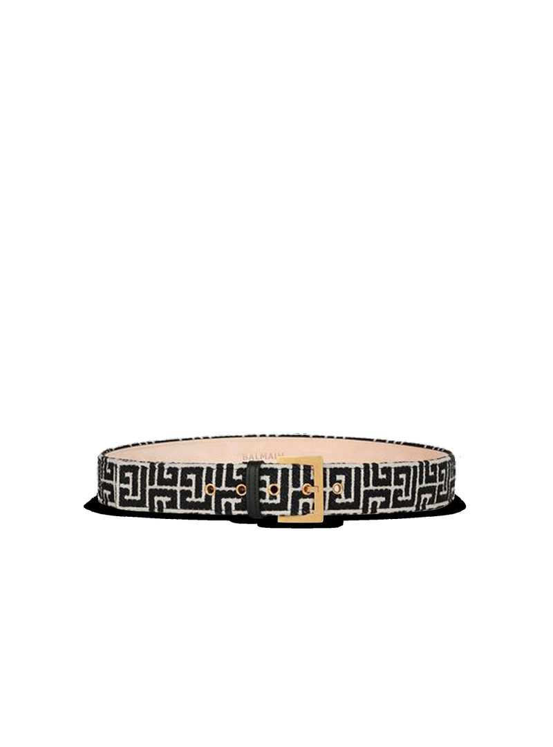 Bicolor jacquard B-Classic belt 1