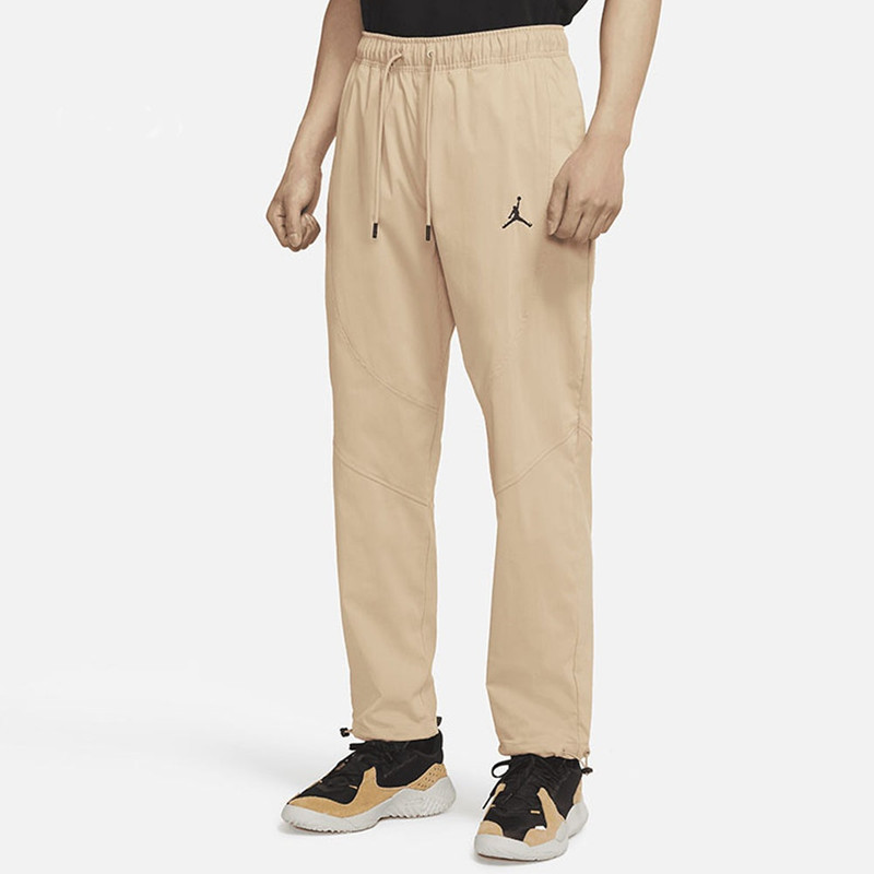Jordan Men's Air Jordan Essential Basketball Training Sports Woven Long Pants/Trousers Turmeric DA9835-200 outlook