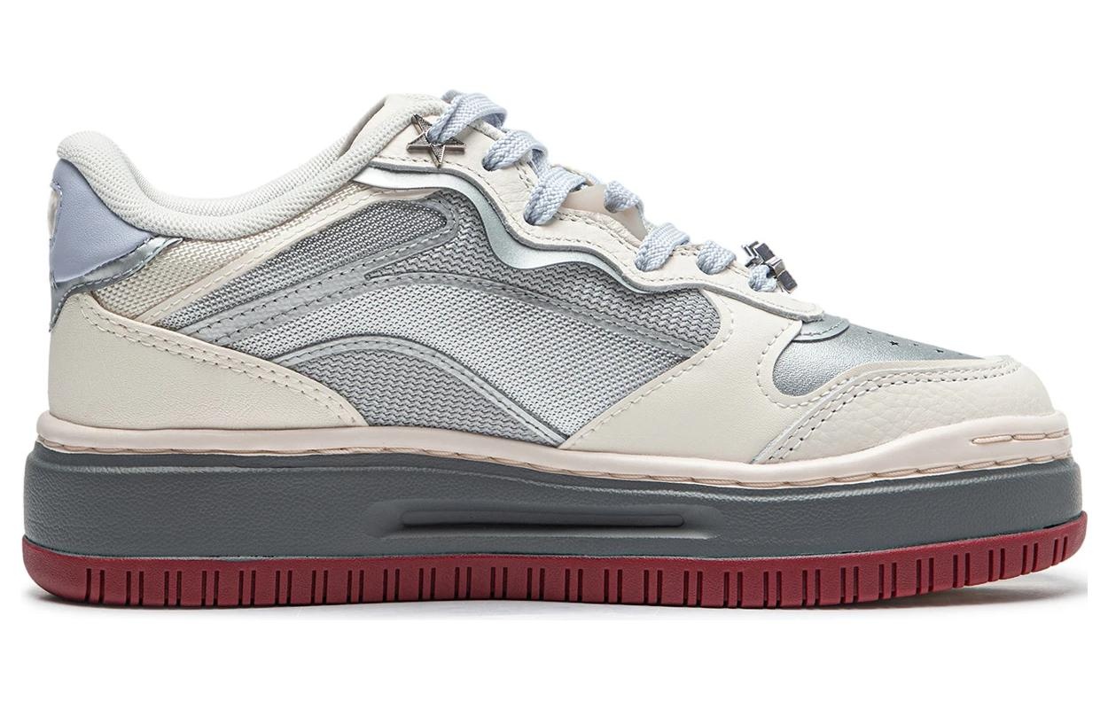 (WMNS) Li-Ning Future C1 'Beige Silver Grey' AGCT500-2 - 2