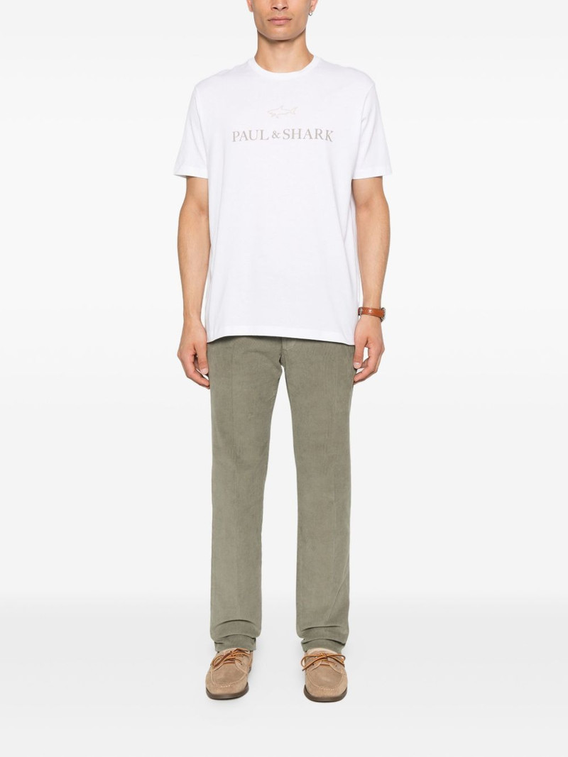 Paul & Shark logo-print cotton T-shirt outlook