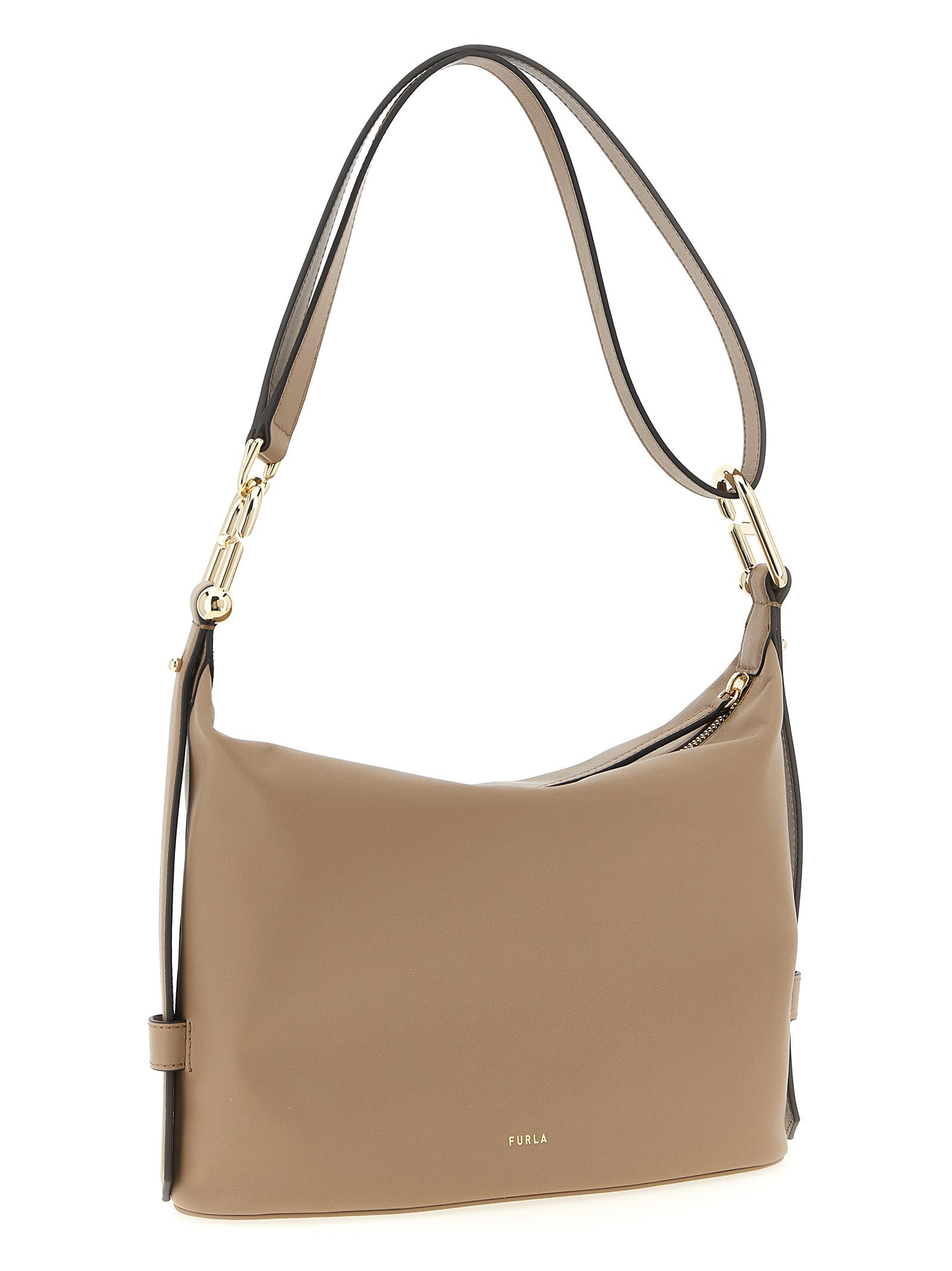 Furla Nuvola Shoulder Bags Beige - 2