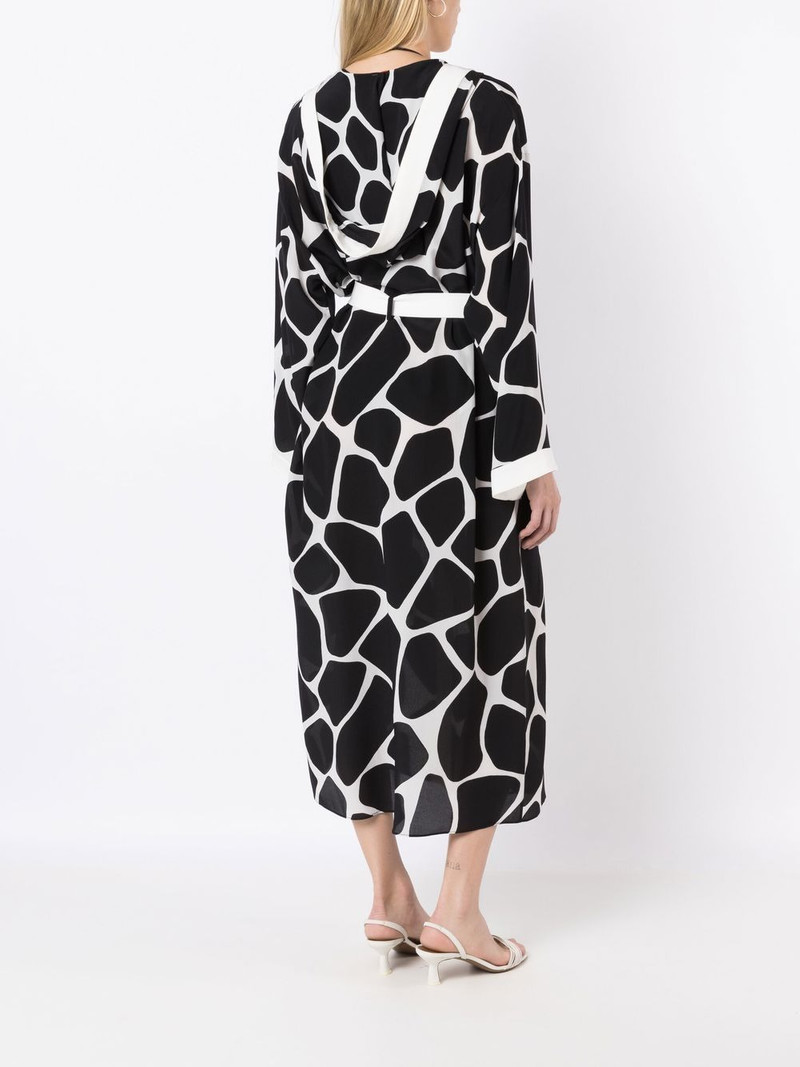 animal-print silk cover-up 4