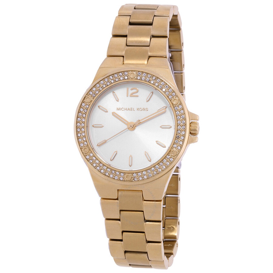 Michael Kors - Michael Kors Lennox Quartz Crystal White Dial Ladies Watch MK7278 - 1