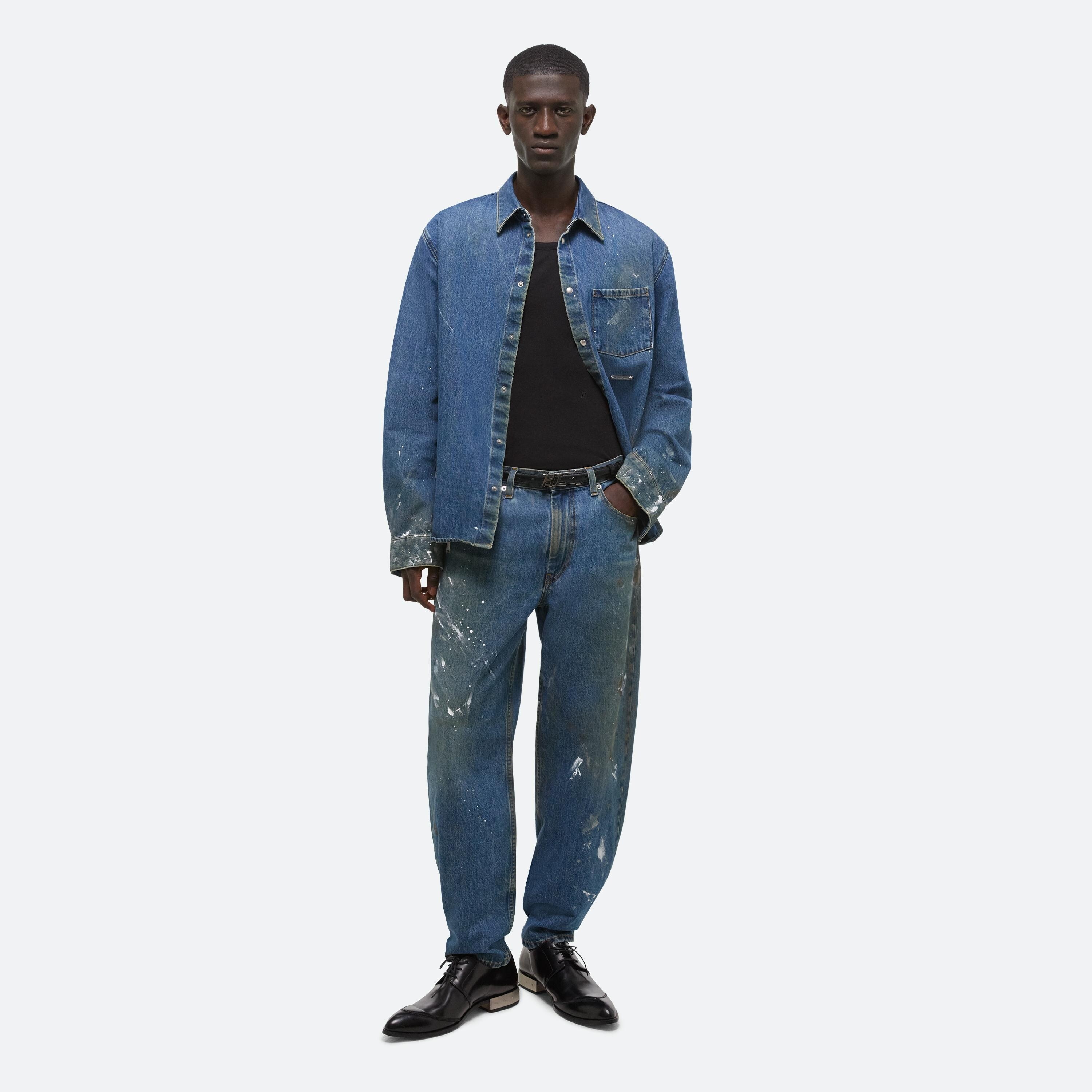 PAINTED DENIM SHIRT - 2