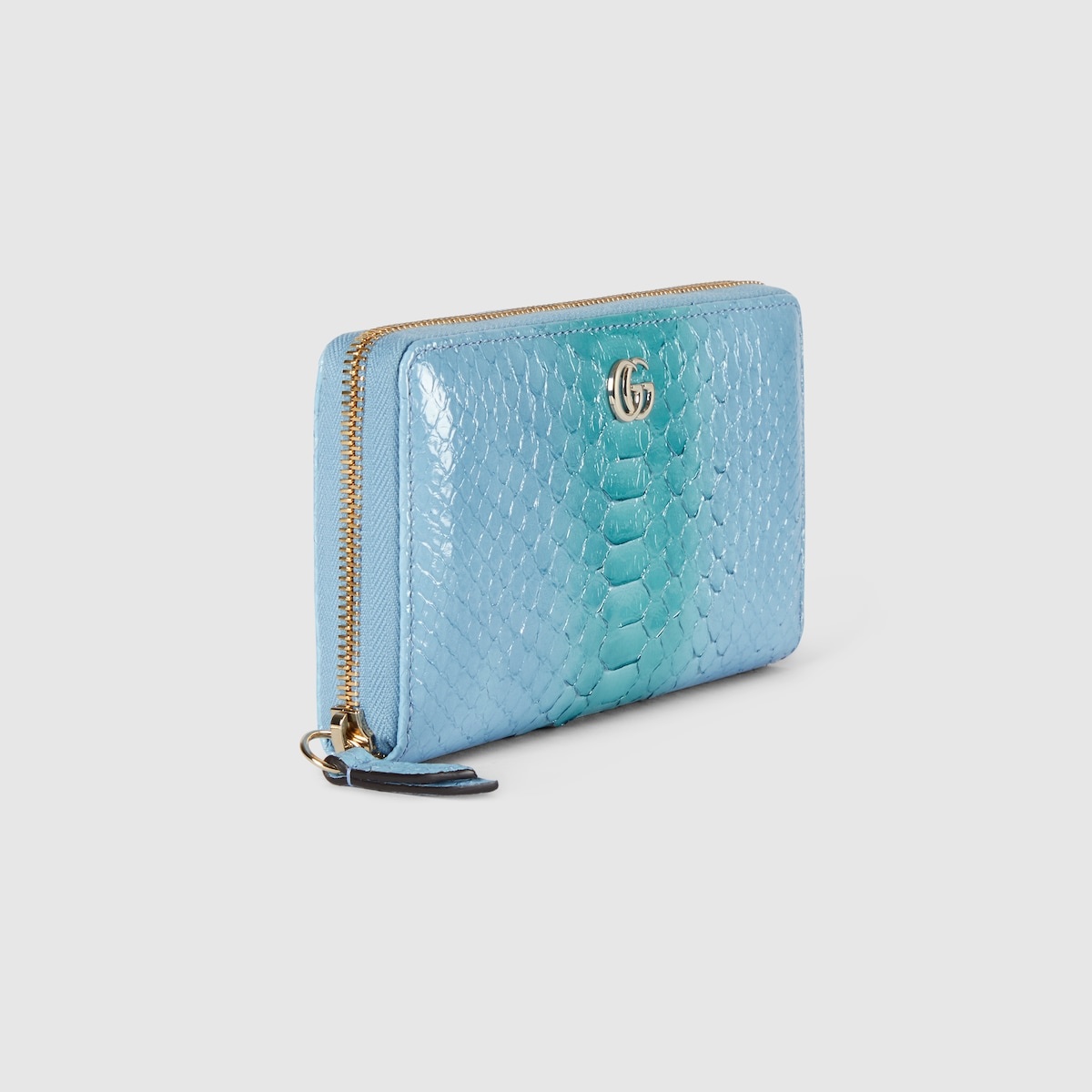 GG Marmont python zip-around wallet - 1
