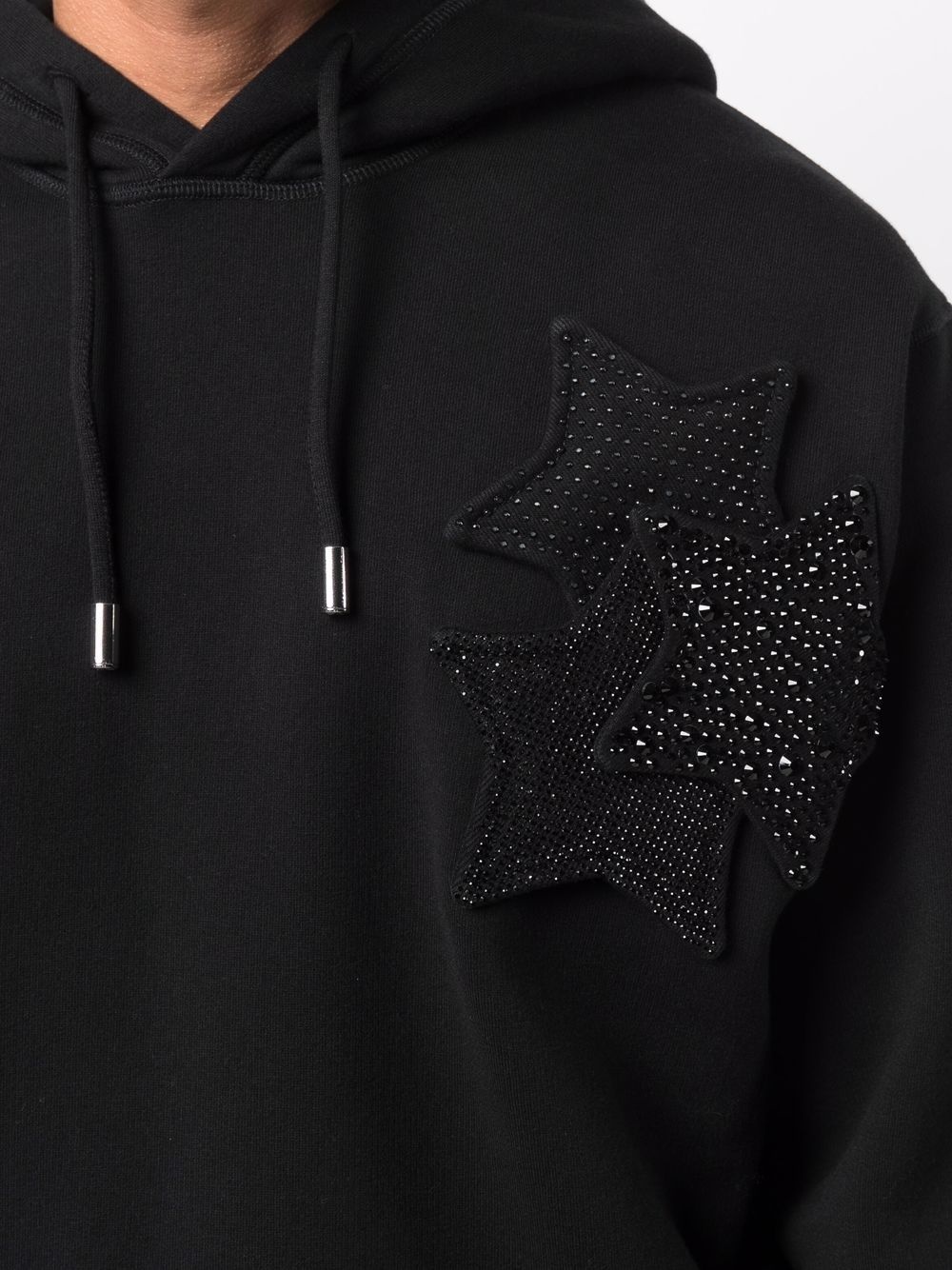 star-patch hoodie - 5