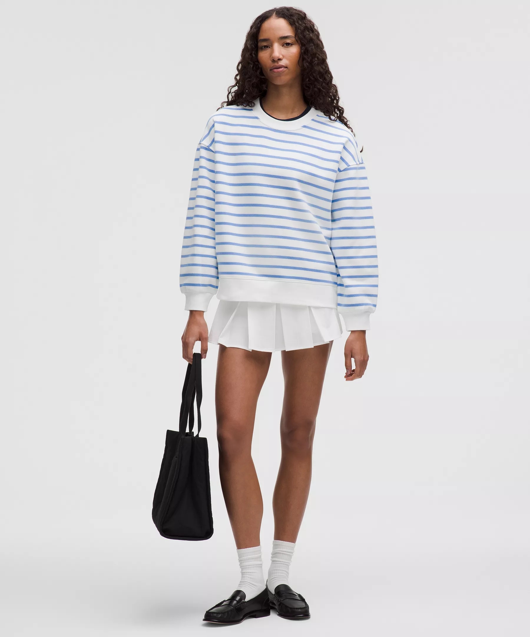 Perfectly Oversized Fleece Crewneck Pullover - 2