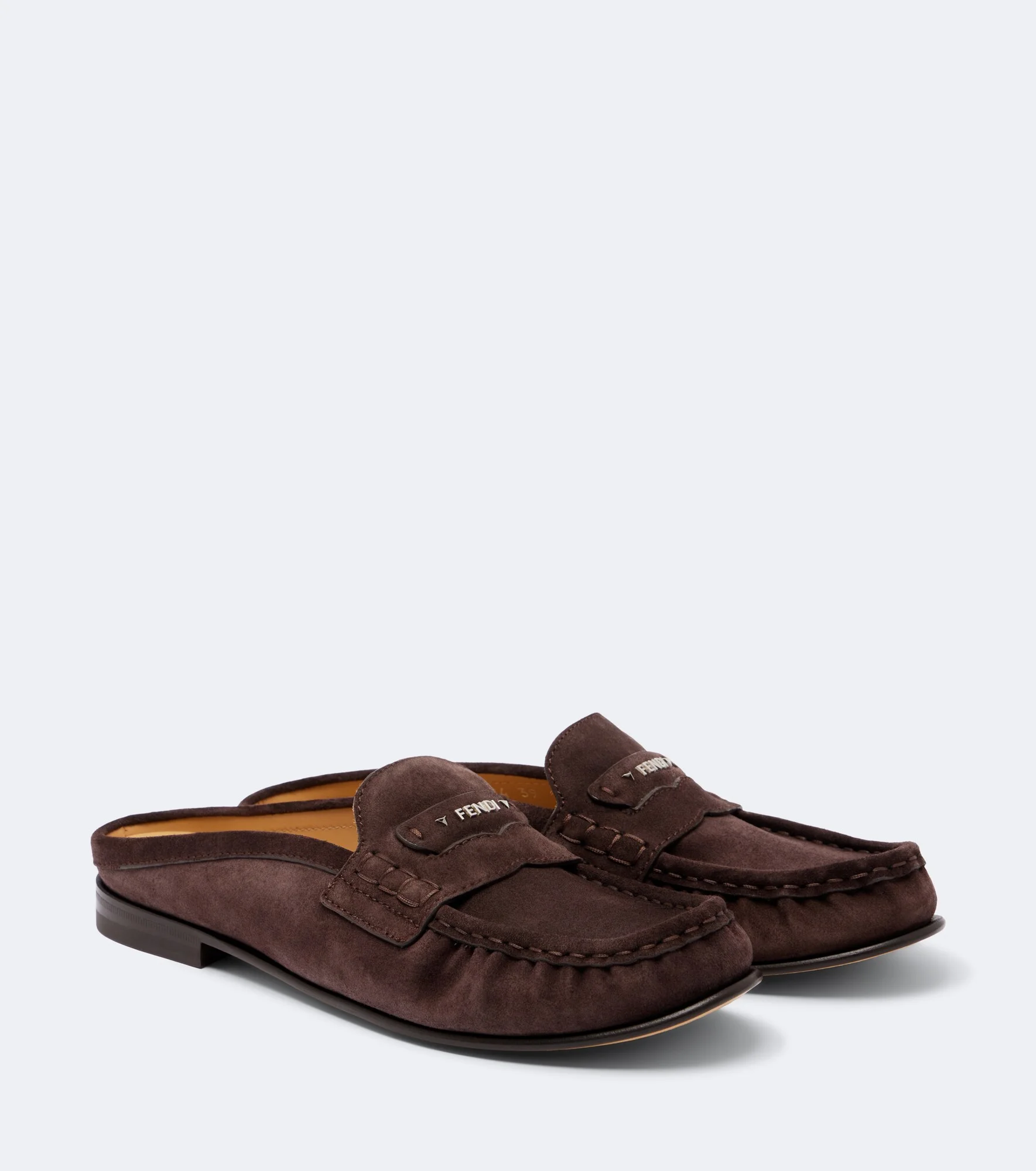 Suede mules - 1