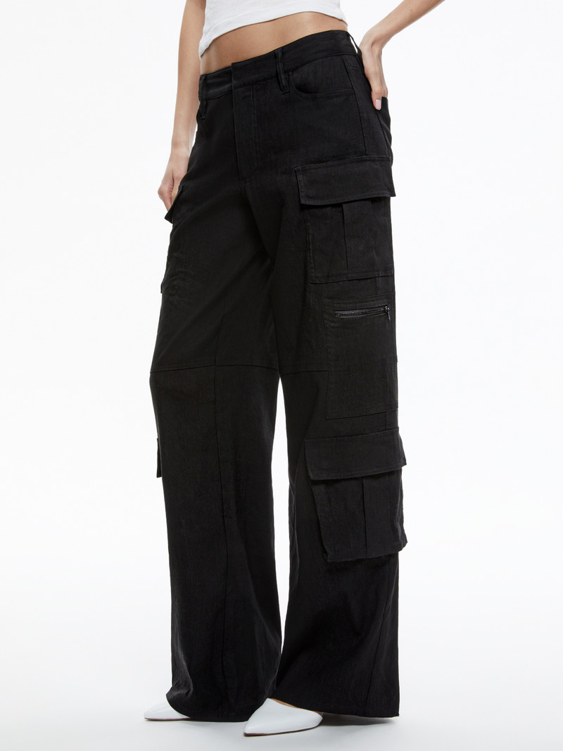 CAY BAGGY CARGO LINEN PANT 2